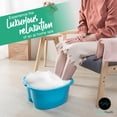 thumbnail image 6 of Foot Soaking Bath Basin – Large Size for Soaking Feet | Pedicure and Massager Tub for At Home Spa Treatment | Callus, Fungus, Dead Skin Remover Blue, 6 of 8