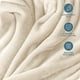 thumbnail image 5 of Bare Home Manta de Felpa Polar 300 G/M², Microfibra Difusa, Suave y Afelpada, para Viajes, Color Vainilla, 5 of 7
