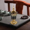 thumbnail image 3 of Miangastore Electric Incense Burner Vintage Ceramic Lidded Desktop Censer Adornment 110V US Plug, 3 of 8
