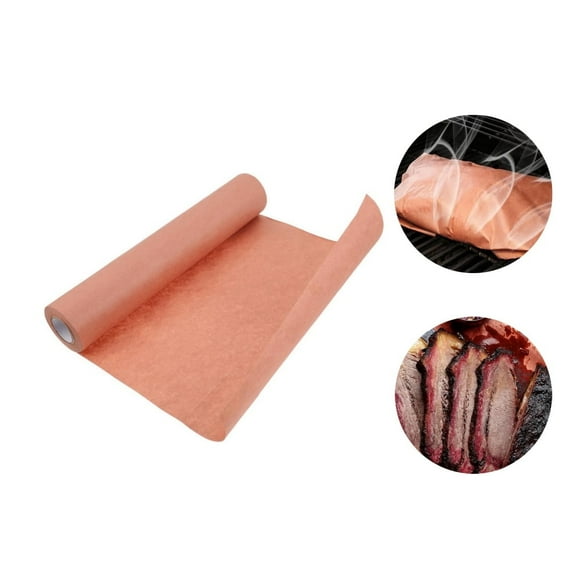 Portable Grilling Paper,QZS Pink Butcher Paper Roll,Unwaxed,Bleach Free,Portable Accessories Perfect for Brisket,Crawfish Boil,or Table Runner,15.8"x32.8ft