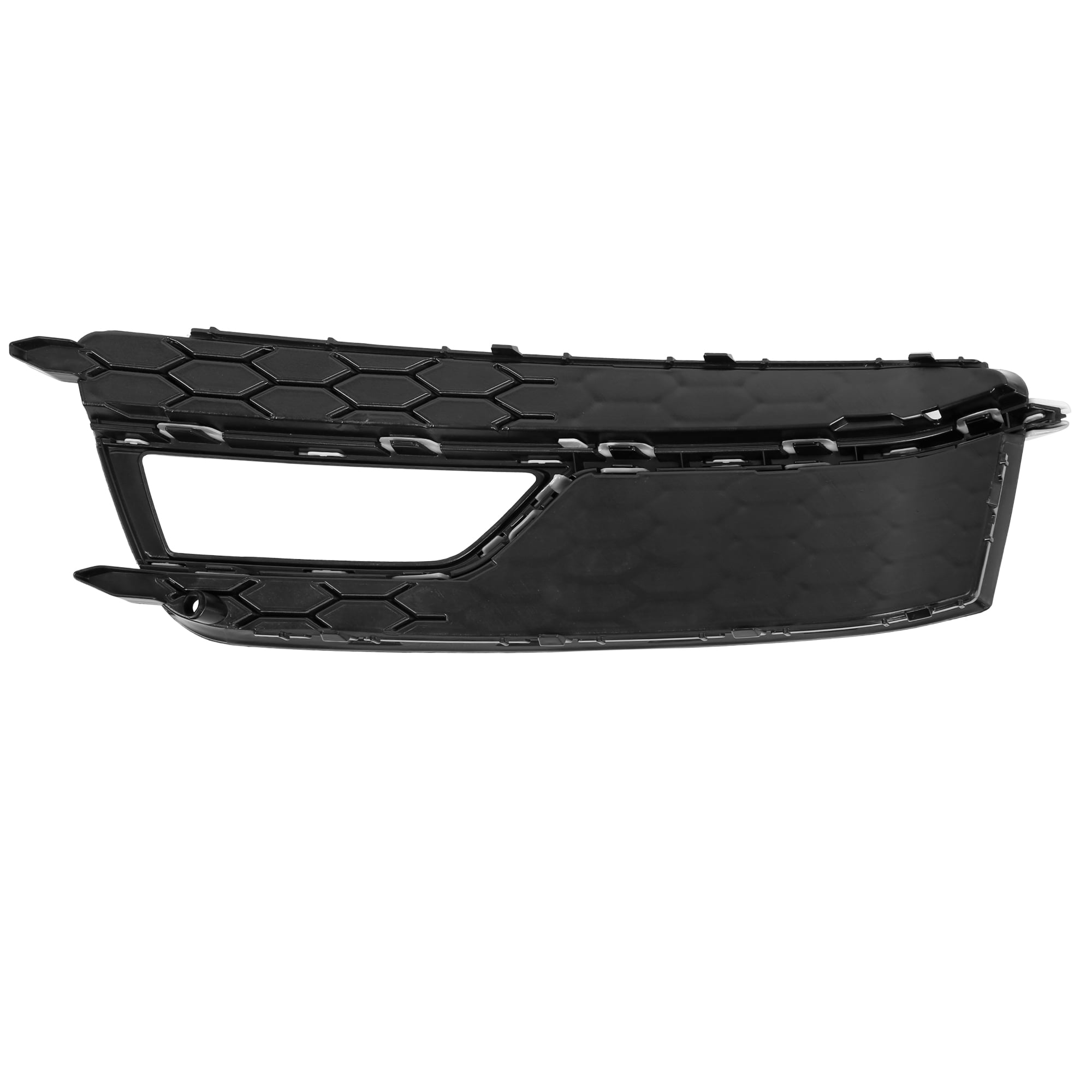 Unique Bargains Car Front Right Fog Light Grille 8T0807682M 8T0807682P for Audi S5 Black