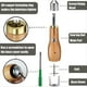 thumbnail image 2 of Kit de Punzón de Costura Portátil de 7 Piezas, Punzón de Costura de , Punzón Artesanal de con Agujas, para Herramientas de Costura Hechas A Mano, 2 of 7