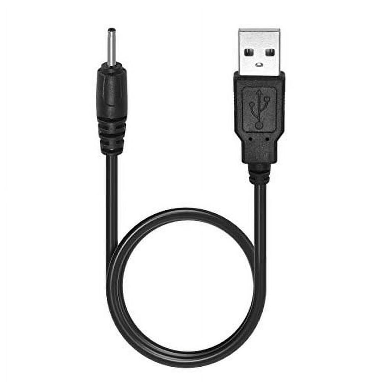 USB to DC 2.0mm Cable, NEORTX USB 2.0 Type A Male to DC 2.0mm x 0.6mm 5  Volt DC Barrel Jack Power Adapter Connector Charging Cable 