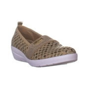 Womens Anne Klein Sport You Rock Woven Flats , Platinum, 10 US