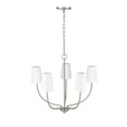 thumbnail image 2 of 29905-BN Millennium Lighting Kandor - 5 Light Chandelier-24 Inch Tall and 26 Inch Wide-Brushed Nickel Finish, 2 of 6