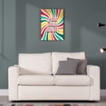 thumbnail image 5 of You Can Do It Canvas Wall Art,Retro Groovy Hippie Preppy Style Inspirational Canvas Artwork Picture Poster Decor for Home Bedroom Living Room Girl Room Office,12 x15 Inch, 5 of 6