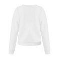 thumbnail image 3 of Aayomet Crewneck Sweatshirts Graphic Womens Crewneck Sweatshirt Mama Letter Print Long Sleeve Loose Fashion Pullover Top,White L, 3 of 4