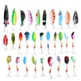 thumbnail image 2 of 30pcs Señuelos De Pesca Cebos Minnow Cebos Duros De Metal Crankbaits Producción De Material De Metal Duradero Anti-beat Percussion Macarena Cuchara señuelo de la pesca, 2 of 8