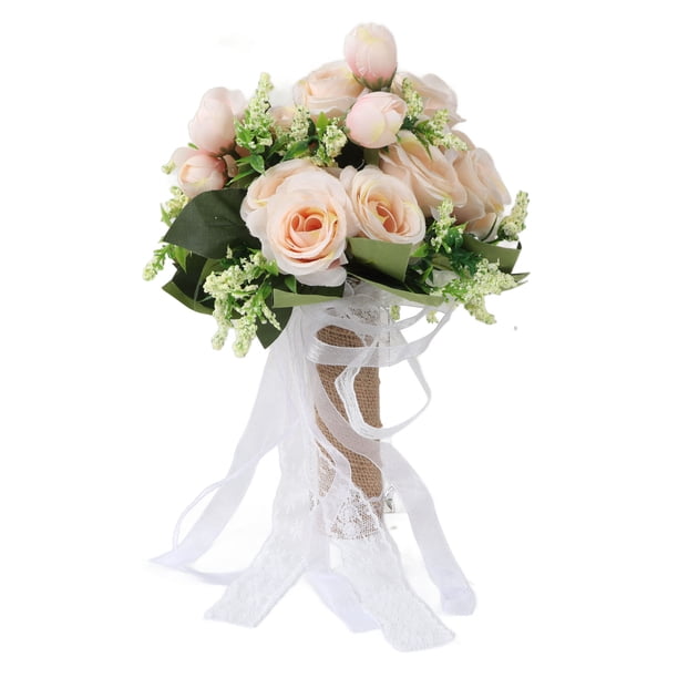 Ramo de Novia ANGGREK Flores Artificiales Realistas Conservables Decorativos Para Bodas