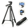 thumbnail image 2 of TACKLIFE 55-Inch Lightweight Aluminum Tripod for Travel/Camera/Smartphone with Carry Bag, 6.6LB Maximum Load Capacity, 2 of 7