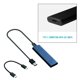 thumbnail image 4 of Convertidor de Adaptador M.2 a USB 3.1 shamjiam caja SSD M.2 azul, 4 of 7