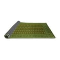 thumbnail image 2 of Ahgly Company Indoor Square Oriental Green Industrial Area Rugs, 7' Square, 2 of 4