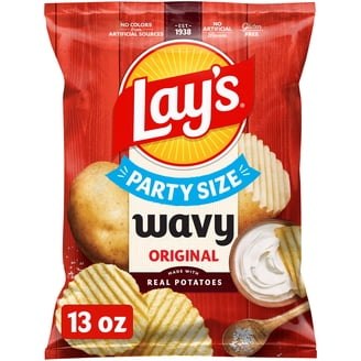 Lays Stax Zesty Queso Potato Chips, 5.5 oz - Walmart.com
