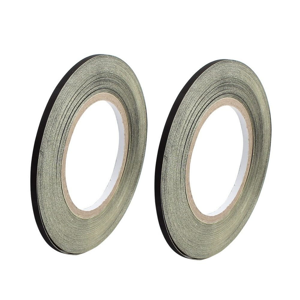 2pcs 5mm x 30M Black Insulating Acetate Cloth Adhesive Tape PC Electric