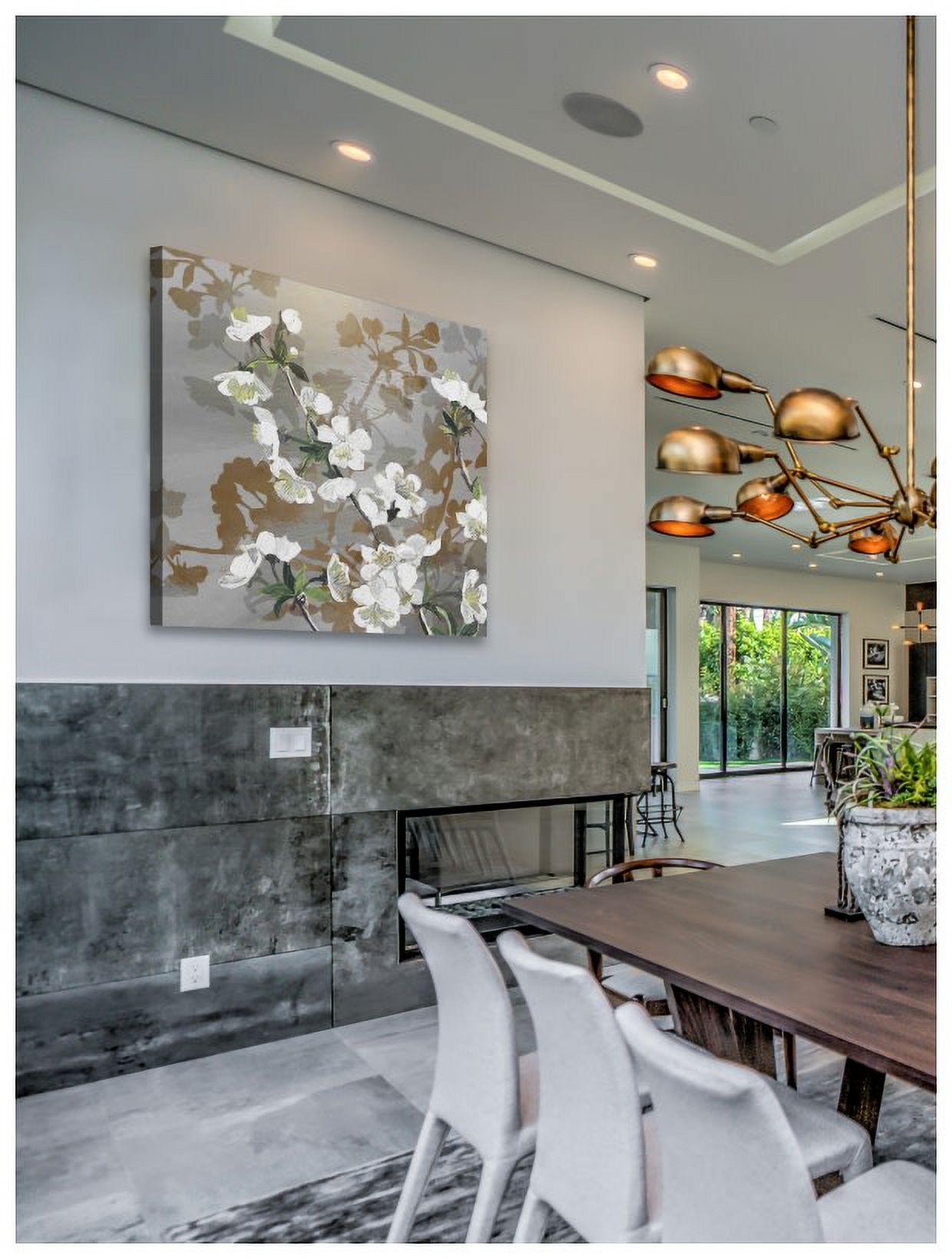 Marmont Hill "Two Metallics" Painting Print on Canvas