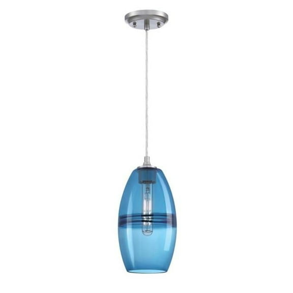 Westinghouse Lighting 6118700 Soren One-Light Indoor Mini Pendant, Brushed Nickel