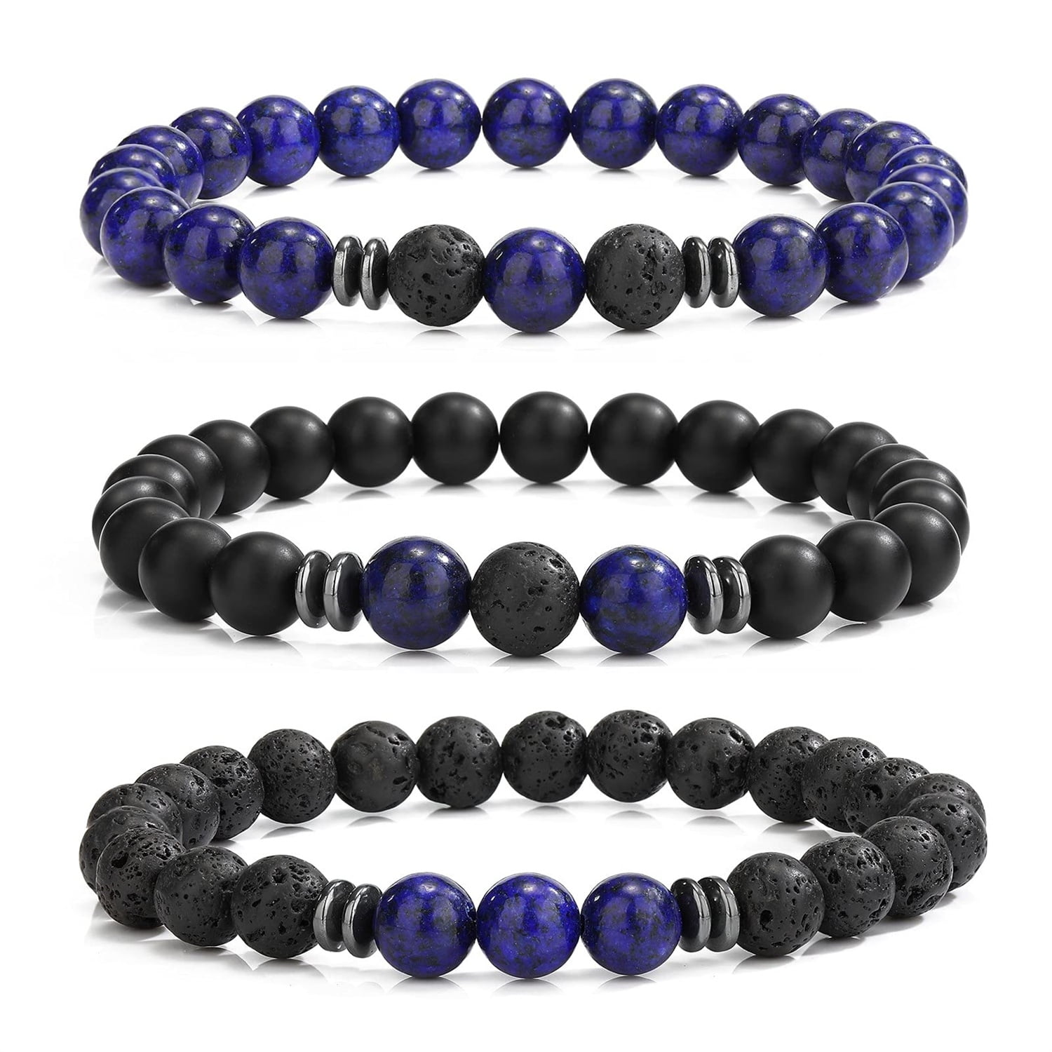 Lava rock bracelet walmart sale