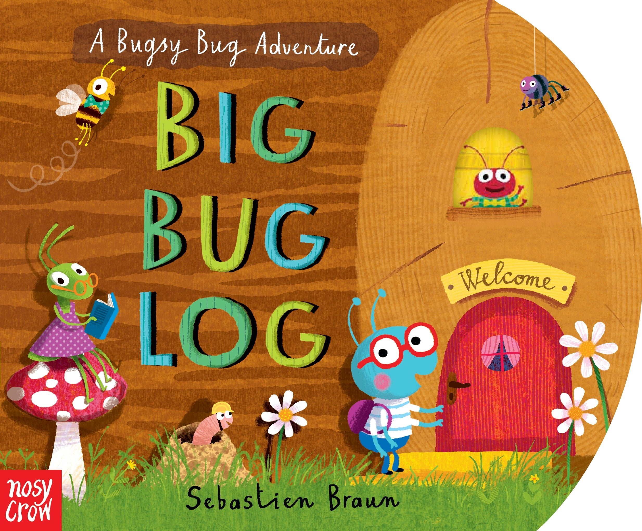 Big Bug Log (Board book)