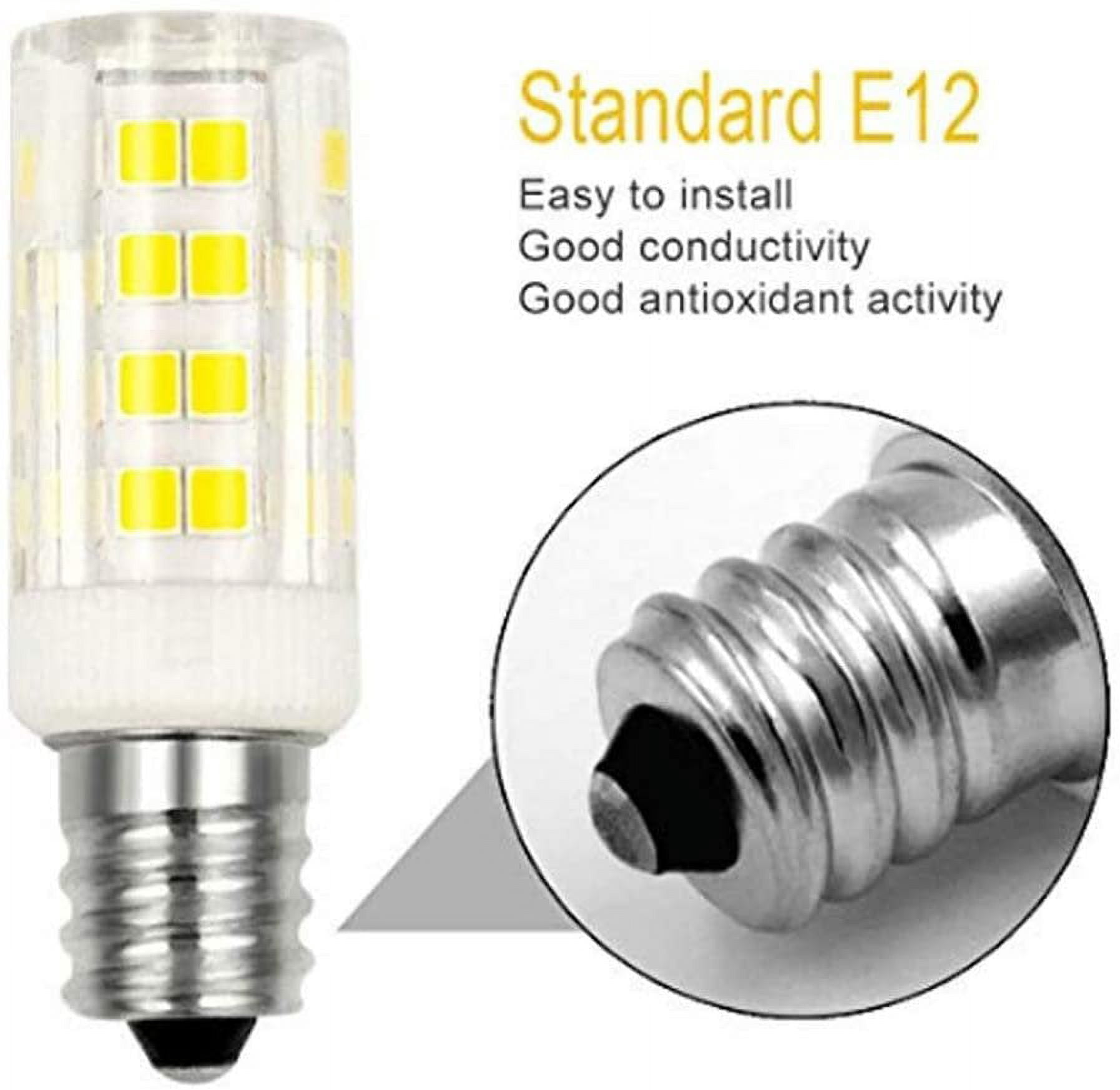 LED Light Bulb for Mosaic Turkish Lamp E12 LED Light Bulbs 3W = 30W Halogen Pre Pack 10