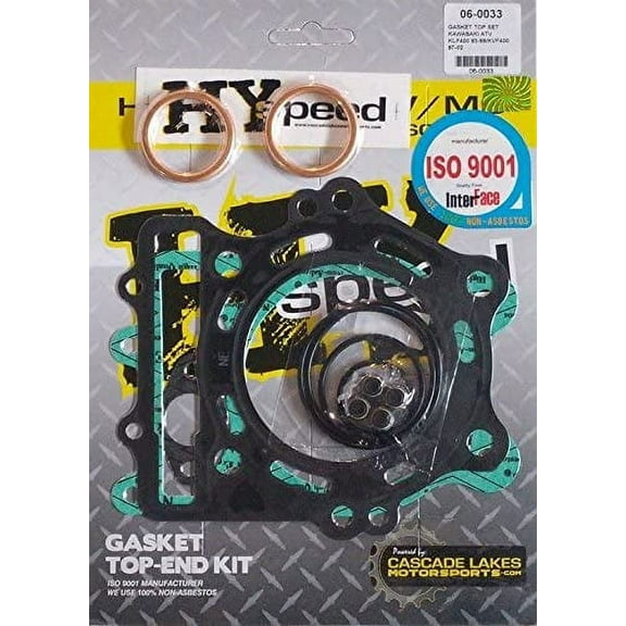 HYspeed Top End Head Gasket Kit KAWASAKI BAYOU 1993-1999 PRAIRIE 400 1999-2002