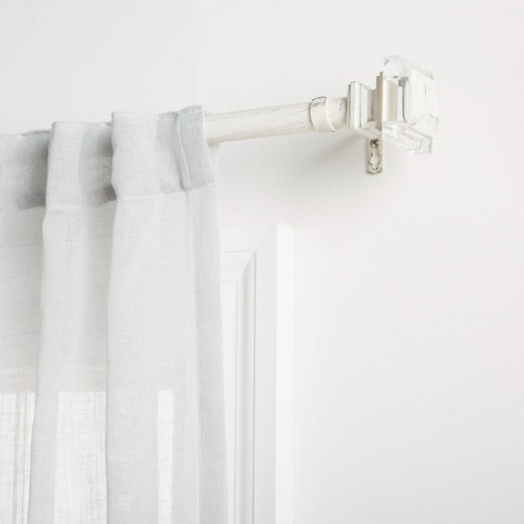 Exclusive Home Contemporary, Modern Matte Square Adjustable Set, 36 in - 72 in