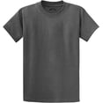 thumbnail image 1 of Joe's USA Heavyweight 6.1-ounce, 100% cotton T-Shirts-L-Dark Heather Grey, 1 of 2