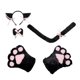 thumbnail image 1 of Conjunto De Cosplay De Gato Con Orejas De Cola De Gatito Dibujos Animados Ropa De Juego De Rol Cómoda Suministros De Fiesta Para Halloween Navidad N.° 3 Yuarrent AP007716-02, 1 of 6