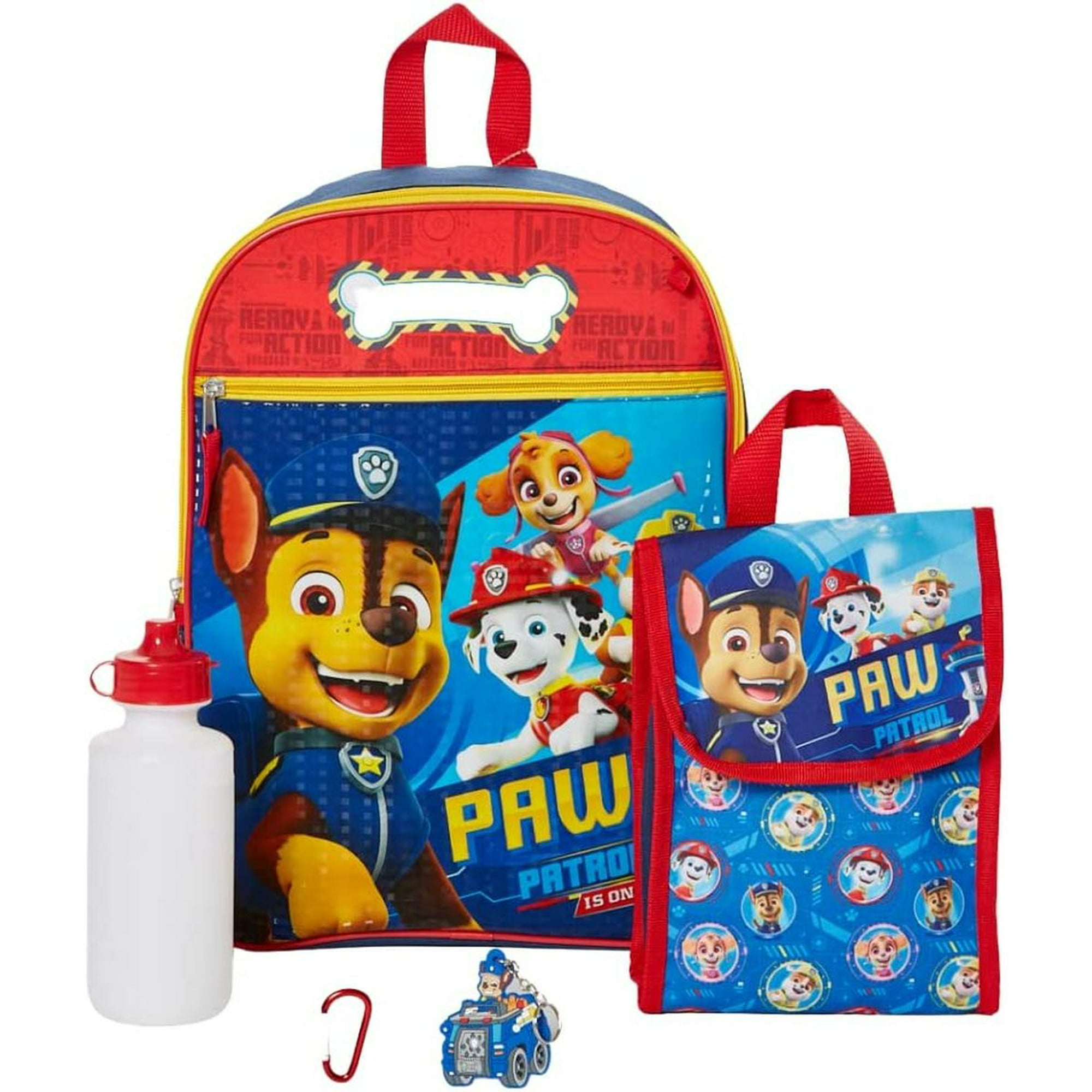 Paw Patrol Kids 5 Piece 16″ Backpack Set