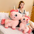thumbnail image 3 of Muñeco de unicornio Kawaii de 30-40cm, juguete de peluche para niños, regalo de cumpleaños, almohada/cojín, regalo de Navidad para familiares y amigos, 3 of 5