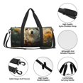 thumbnail image 4 of Easygdp Forest Maple Leaf Husky Bolsa de Viaje, Bolsa de Mano, Bolsa de Gimnasio, Bolsa de Equipaje para Viaje, 4 of 6