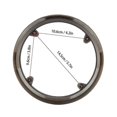 thumbnail image 4 of Black Plastic Bike Chainwheel Protective Guard Cover with 4 Holes - Bicycle Sprocket Protective Cover, 4 of 4