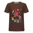 thumbnail image 5 of Tops para hombre, blusas y camisas de cuello redondo y manga corta para hombre, camisetas deportivas con estampados casuales para el Día de la Madre, blusas de cuello redondo y manga corta, blusas de, 5 of 5