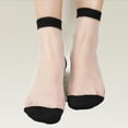 thumbnail image 2 of Calcetines cortos ultrafinos de encaje Colco Blanco, 2 of 3
