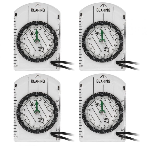 Mousqueton militaire simple avec boussole et anneau pour porte clé Mousqueton militaire simple avec boussole et anneau pour porte clé