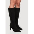thumbnail image 2 of Women's Pointy Toe Side Zip High Heel Boots, 2 of 3