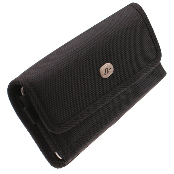 Rugged Case Belt Clip for Samsung Galaxy S25 - Holster Canvas Cover Pouch Carry