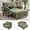 Green, variant on Gewnee 58" Sofa Bed, Loveseat Sleeper Sofa with USB Ports, Side Table& 5-in-1 Adjustable Backrest, Pull Out couch with Pillows for Living Room Small Spaces,Chenille(Black)