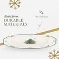 thumbnail image 3 of Spode Christmas Tree 19" Serving Platter - Porcelain Holiday Serving Tray for Entertaining - Dishwasher & Microwave Safe - Classic Christmas Tableware for Serving Festive Dishes, 3 of 6