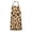 Beige And Black, variant on Beige and Black Leopard Pattern Apron-Garden Aprons for Women with Pockets-Cotton Linen Waterproof Kitchen Cooking Gardening Aprons Adjustable for Kitchen,Cooking,BBQ and Salon 33x27 Inch