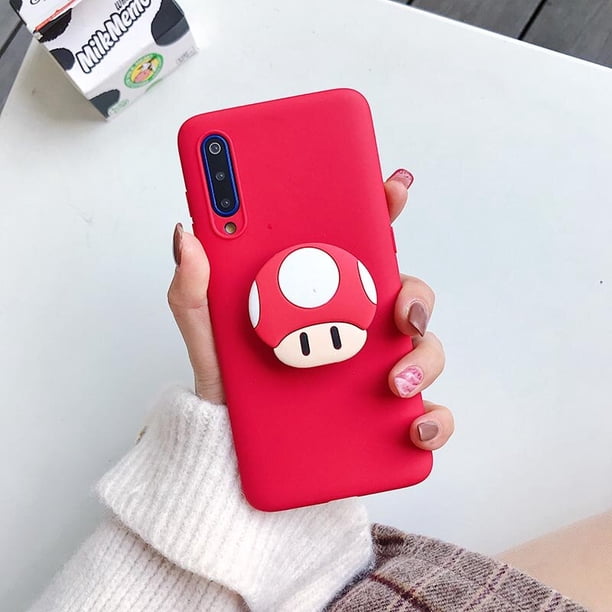Funda de silicona con dibujos animados para teléfono móvil, carcasa trasera suave con soporte para Samsung Galaxy A50, A30, A40, A20, A10, A70, A60, A80, A7, 2018, A10E Fivean unisex