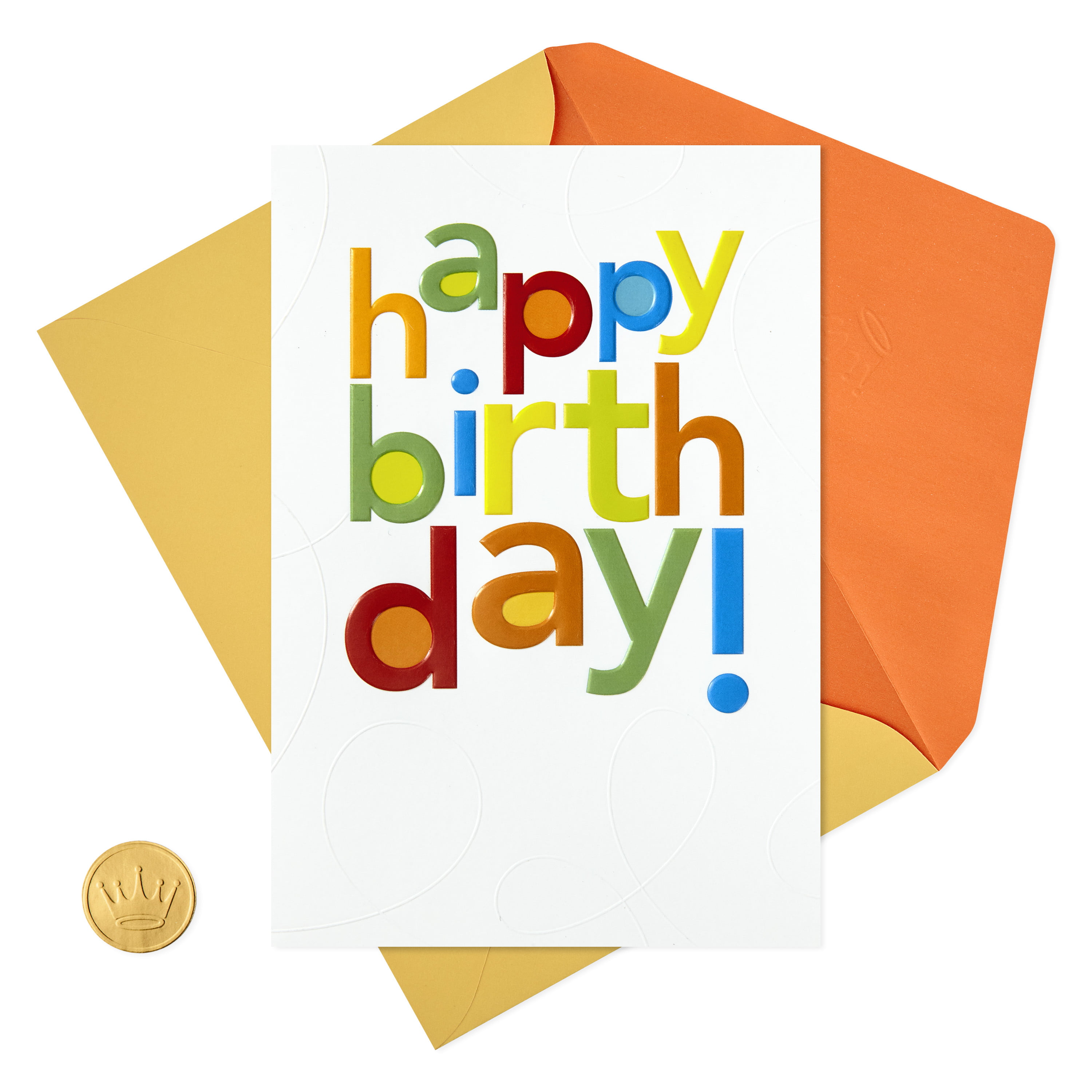 Hallmark Daughter It's Party Time Happy Birthday Greeting Card 