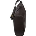 thumbnail image 4 of Le Donne Leather Two Slip Pocket Shoulder Bag LD-9400, 4 of 5