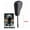 black 87mm, variant on Goodhd Short Long Car Automatic Shift Gear Knob For Bmw E39 E46 E53 E60 E61 E63 E64 E8 Black 58Mm