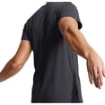 thumbnail image 1 of Zmoon Men's Back Shoulder Surgery Shirt Recovery Tearaway Short Sleeve Full Open Side Snap Top, 1 of 6