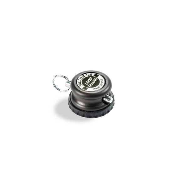 Factor 55 Winch Cable Stop 00445-06 Loop Guard; Fits 5/16 Inch Steel Cable; One Piece Design; Gray; Aluminum