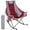 Red, variant on Sunnyfeel Oversized Folding Rocking Camping Chairs, High Back Fully Padded Outdoor Rocker Recliners, Portable Lawn Patio Rocking Chairs with Side Pocket, Supports Up to 500 LBS