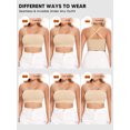 thumbnail image 3 of Vaslanda Strapless Bras for Women Supportive Bandeau Bra Non Slip Wireless No Underwire Bra, 3 of 7