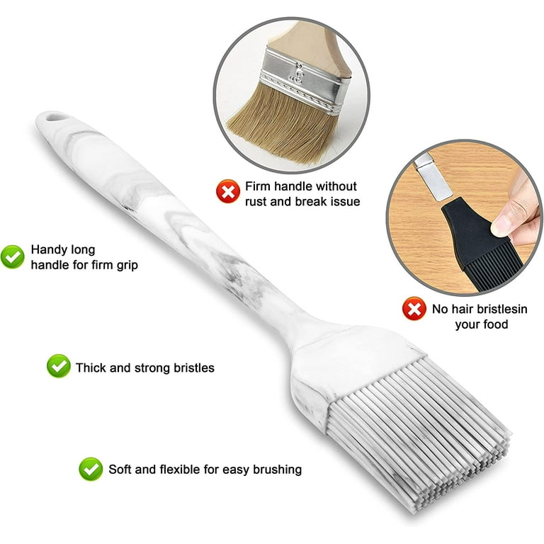 Food Grade Silicone Basting Brush Heat-Resistant Baking Brush