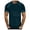 Green, variant on Krdevn Men's Casual Printed Camo Round Neck Short Sleeved T Shirt,L