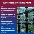 thumbnail image 6 of Rust Removal Converter Metallic Paint - Rust Converter & Remover for Metal ,Black,300g, 6 of 8
